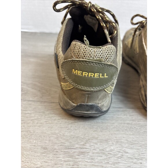 Merrell Woman’s Shoes Size 8.5 Hiking Walking Brown 1798271 Lace Up - Picture 6 of 10